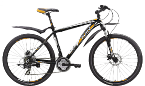 Велосипед FURY Nagano черный/желтый/серый 20"