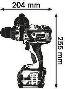 Дрель ударная Bosch GSB 18 VE-EC Professional патрон:быстрозажимной реверс