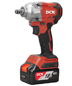 Гайковерт аккум ударный бесщеточный DCK KDPB488, 18В, 1/2 &quot;, 488нм, без Акб и З/У