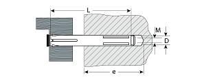 ЗУБР 10 х 182 мм, 30 шт, рамный анкер (4-302233-10-182)