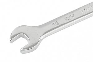Ключ комбинированный, 10 мм, CrV, полированный хром Matrix 15154