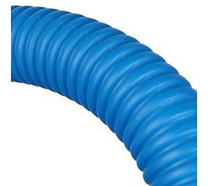 SPG-0001-102520 STOUT Труба гофрированная ПНД, цвет синий, наружным диаметром 25 мм для труб диаметром 16-22 мм