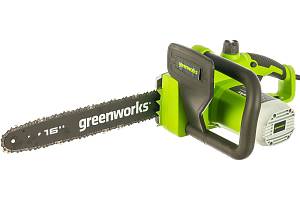 Цепная пила электрическая Greenworks GCS1840, 1800W, 40 см