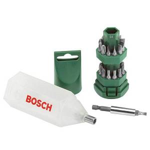 Bosch набор бит 25 предметов 2.607.019.503
