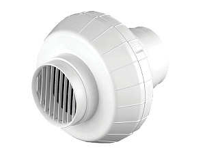 Круглый канальный вентилятор в пластиковом корпусе серии Flow 160