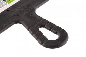 Шпательная лопатка из нержавеющей стали, 60 мм, пластмассовая ручка Сибртех 85432