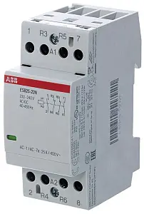 Модульный контактор ABB ESB25-22N-06 (25А АС-1, 2НО+2НЗ) 230В AC/DC 1SAE231111R0622